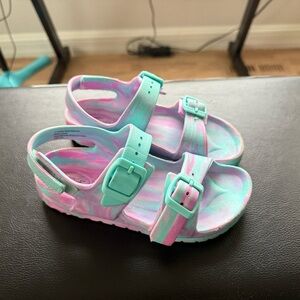 Cat&Jack Kids Colorful Sandals size 12